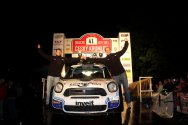 Rallye Český Krumlov: Vítězná posádka Václav Pech a Petr Uhel s Mini John Cooper Works S2000